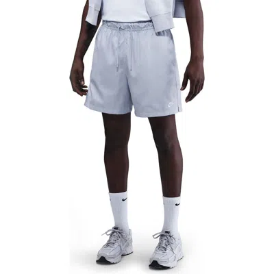 Nike Club Woven Flow Shorts In White