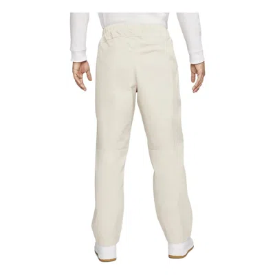 Nike Club Woven Straight Leg Pants In White