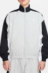 Nike Men's Club Oversized Woven Track Jacket In White