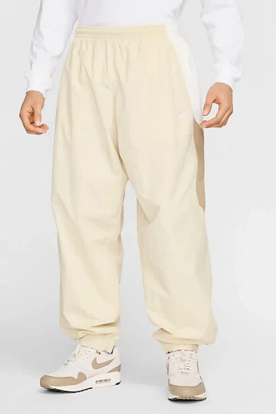 Nike Club Woven Track Pant In Khaki/sail, Men's At Urban Outfitters In Neutral