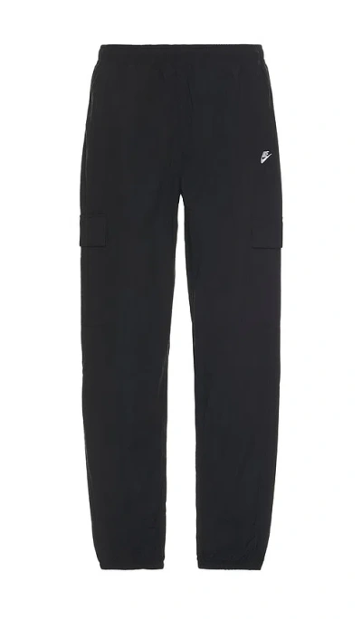 Nike Sportswear Breathable Knit Sports Long Pants Black