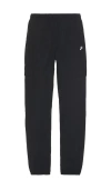 Nike Sportswear Club Essential Fleece Pant In Black & White