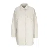 Nike Coach Jacket Women's W Sportswear Essentials Quilted Trench Lt Orewood Brn/sail In Lt Orewood Brn/sail