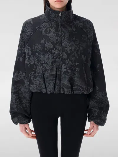 Nike Jacquard Landscape Track Jacket In Black