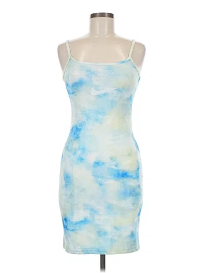 Pre-owned Nike Cocktail Dress In Blue