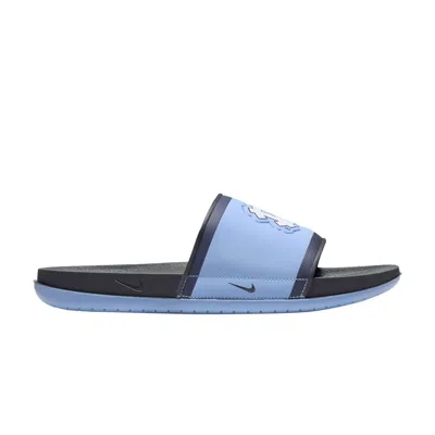 Pre-owned Nike College Offcourt Slide 'unc' In Blue