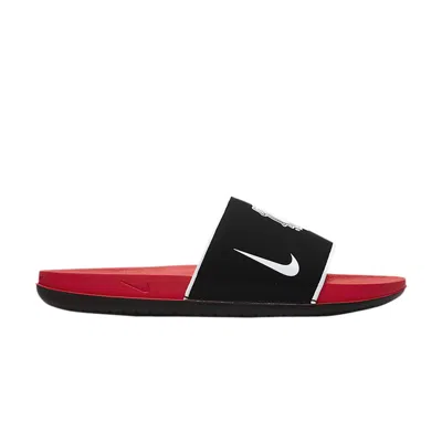 Pre-owned Nike College Offcourt Slides 'georgia' | Red | Men's Size 9