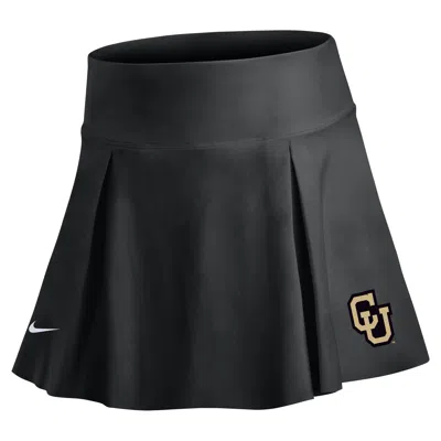 Nike Colorado Buffaloes Club  Women's Fleece Skirt In Black
