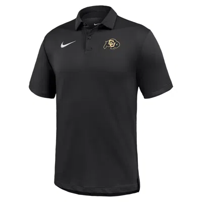 Nike Colorado Buffaloes Tour  Men's Dri-fit College Polo In Black