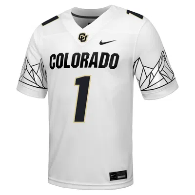 Nike Colorado  Men's College Football Replica Jersey In White