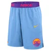 Nike Colorado Rockies Authentic Collection City Connect  Men's Dri-fit Mlb Shorts In Blue