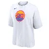 Nike Colorado Rockies City Connect Boxy  Women's Mlb T-shirt In White
