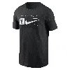 Nike Colorado Rockies Fashion  Men's Mlb T-shirt In Black