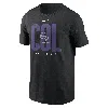 Nike Colorado Rockies Team Scoreboard  Men's Mlb T-shirt In Black