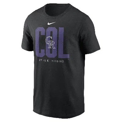 Nike Colorado Rockies Team Scoreboard  Men's Mlb T-shirt In Multi