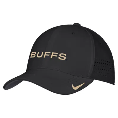 Nike Colorado Sideline  Unisex Dri-fit College Hat In Black