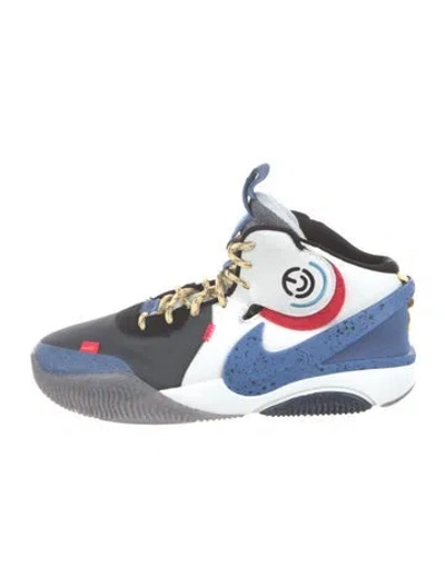 Pre-owned Nike Colorblock Pattern Athletic Sneakers In Silver