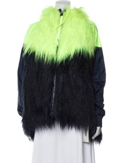 Pre-owned Nike Colorblock Pattern Jacket In Blue