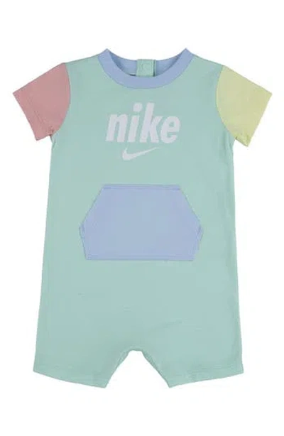Nike Kids'  Colorblock Romper In Multi