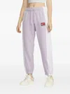 Nike Colour-block "doll/white" Track Trousers In Purple