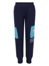 Nike Colour-block Track Pants In Blue