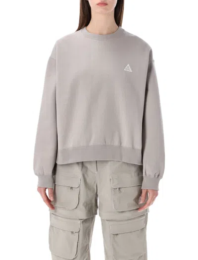 Nike Comfort Performance Fleece Sweatshirt - Unisex In College Grey