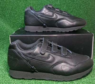 Pre-owned Nike Comme Des Garcons Cdg X Women's  Outburst Black Sz 9 Ct2863-001 No Chain