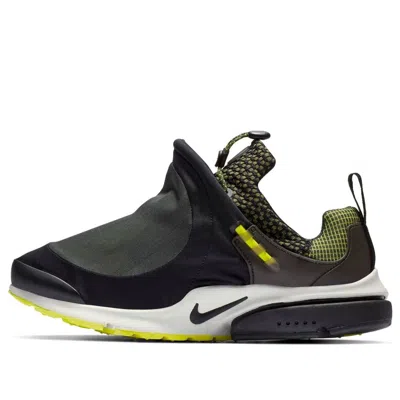 NIKE NIKE COMME DES GARCONS HOMME PLUS X AIR PRESTO FOOT TENT 'ANTHRACITE LEMON'