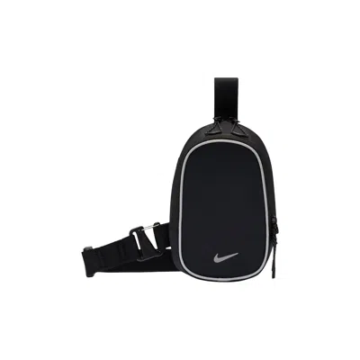 Pre-owned Nike Commute Crossbody Bag 'black/reflect Silver' | Men's Size Onesize