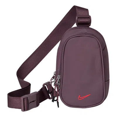 Nike Commute Crossbody Bag 'tattoo Bright Crimson' In Burgundy