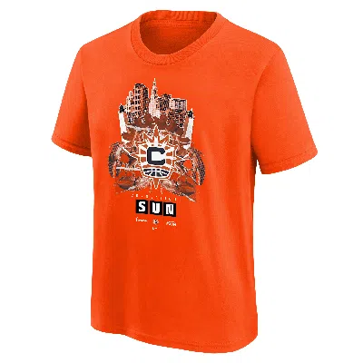 Nike Connecticut Sun Big Kids'  Wnba T-shirt In Orange