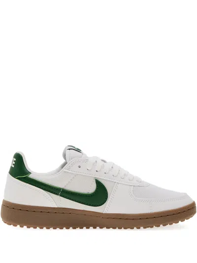 Nike Contrast-logo Sneakers In White