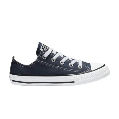 Pre-owned Nike Converse Chuck Taylor All Star Low Top Ps 'navy' | Blue | Kid's Size 2.5