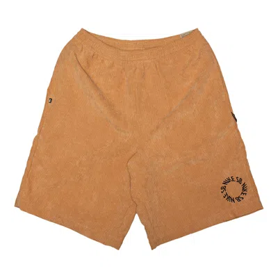 Pre-owned Nike Corduroy Shorts 'light Cognac/black' | Tan | Men's Size M In Brown