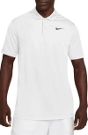 Nike Core Dri-fit Polo In White/ Black