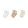 Nike Core Swoosh Baby Gripper Socks Box Set (3 Pairs) In Neutral