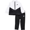 Nike Core Tricot Track Jacket & Pants Set In Black