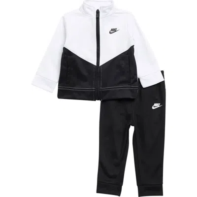 Nike Babies'  Core Tricot Track Jacket & Pants Set In Black