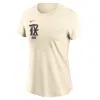 Nike Cream Texas Rangers City Connect Fuse Name & Number T-shirt In Neutral
