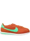 Nike Cortez Txt Logo Patch Sneakers In Orange