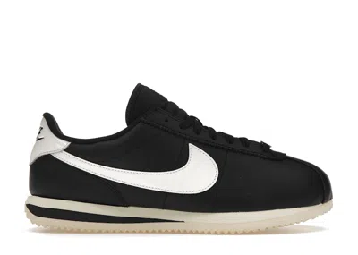 Pre-owned Nike Cortez 23 Premium (women's) Sneakers In Black/sail/alabaster