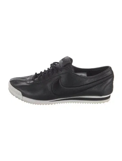 Pre-owned Nike Cortez ‘72 Athletic Sneakers In Black