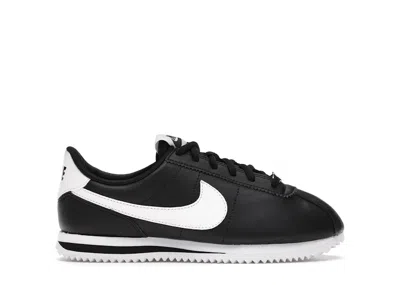 Pre-owned Nike Cortez Basic Leather Sneakers In Black/white