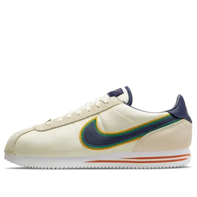 NIKE Nike Cortez Basic Premium 'Coconut Milk Thunder Blue'