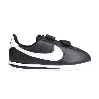 Pre-owned Nike Cortez Basic Sl Ps 'black White'