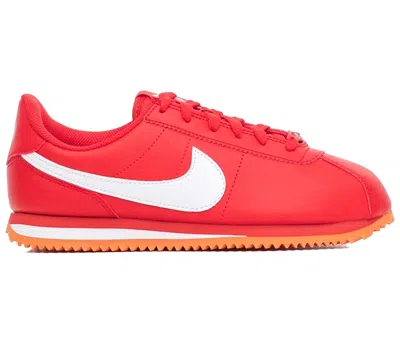 Pre-owned Nike Cortez Basic Sl Sneakers In University Red/white