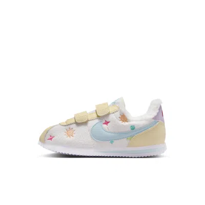 Nike Cortez Basic Sl Younger Kids' (boys') Shoes In White