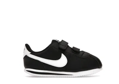 Pre-owned Nike Cortez Basic Sneakers In Black/white