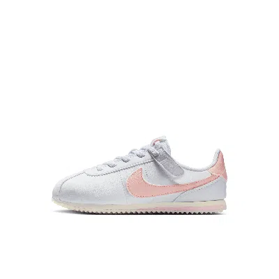 Nike Cortez Easyon Little Kids' Shoes In White