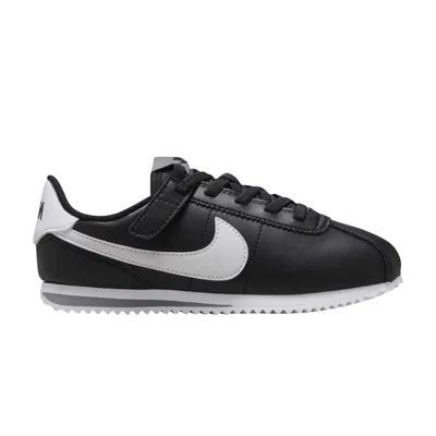 Pre-owned Nike Cortez Easyon Ps 'black White' | Kid's Size 12.5